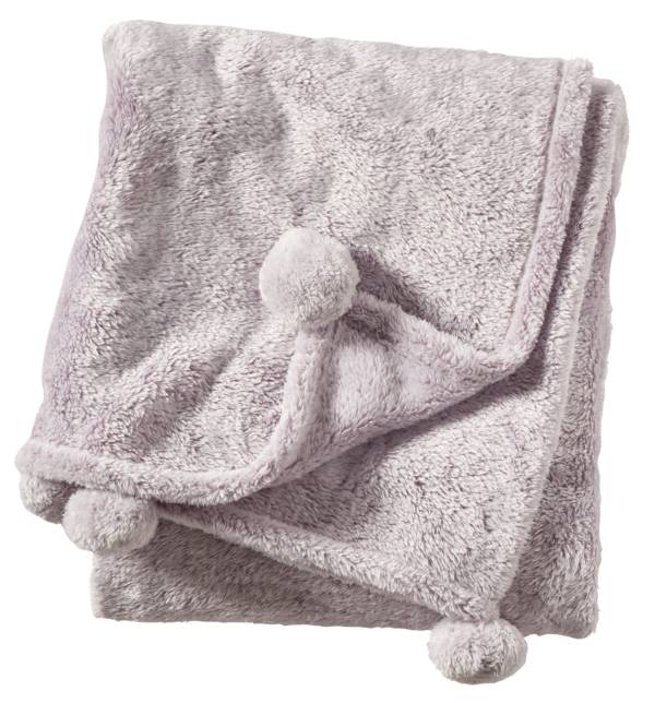 Northeast Outfitters Cozy Pom-Pom Sherpa Blanket