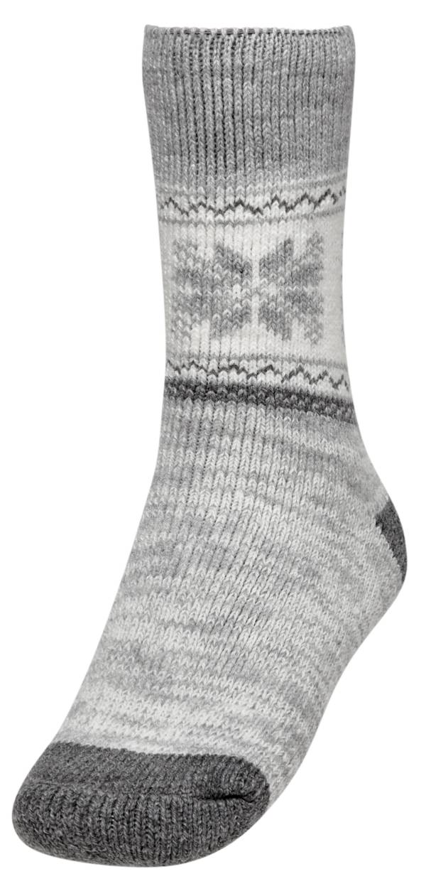 Northeast Outfitters Women's Cozy Cabin Snowflake Boot Socks