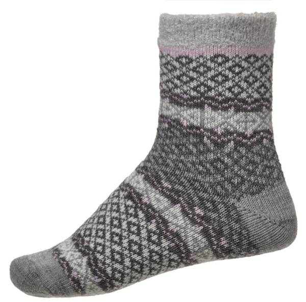 Northeast Outfitters Women's Fair Isle Cozy Crew Socks