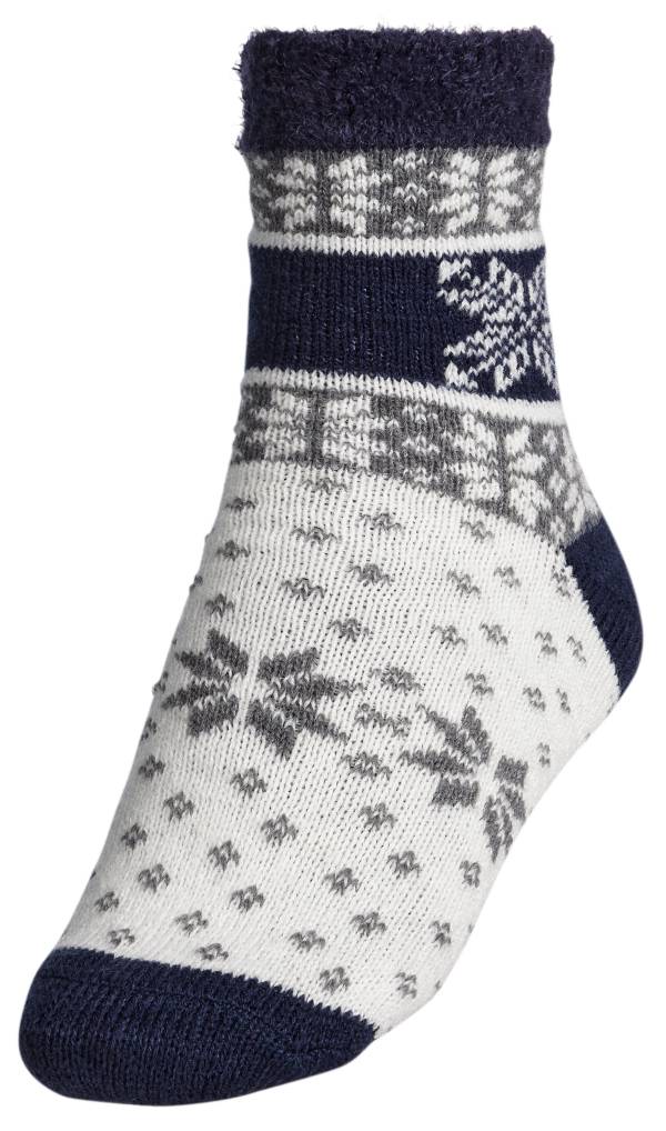 Northeast Outfitters Women's Cozy Snowflake Dot Holiday Socks