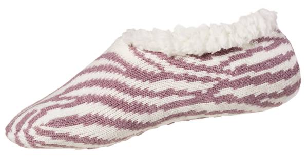 Northeast Outfitters Women's Cozy Cabin Zebra Slippers