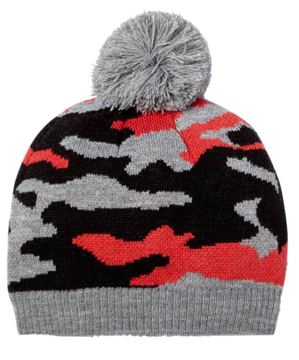 Northeast Outfitters Youth Cozy Camo Pom Pom Hat