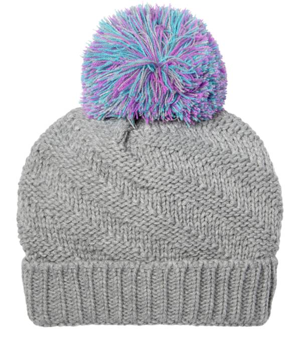 Northeast Outfitters Youth Cozy Swirl Pom Pom Hat