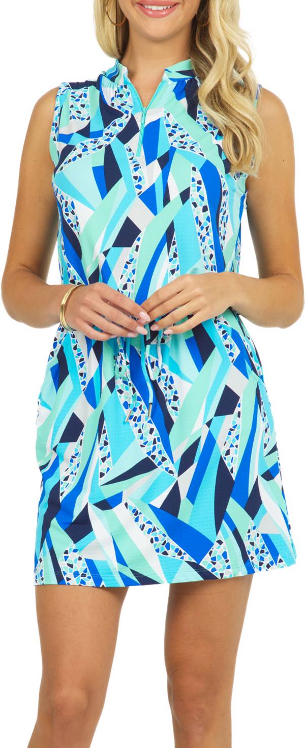 IBKUL Women's Brianna Sleeveless Golf Drawstring Dress product image