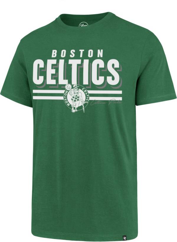 ‘47 Men's Boston Celtics Green Stripe T-Shirt