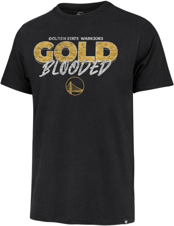 ‘47 Men's Golden State Warriors Black Franklin T-Shirt