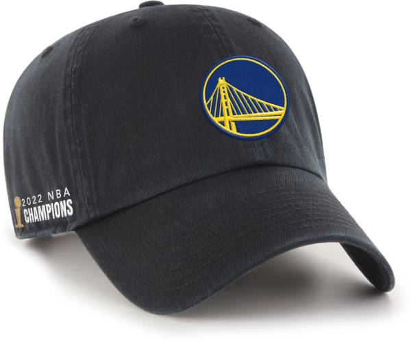 '47 2022 NBA Champions Golden State Warriors Champs Clean Up Adjustable Hat