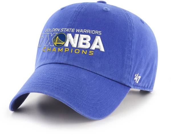 '47 2022 NBA Champions Golden State Warriors Champs Clean Up Adjustable Hat