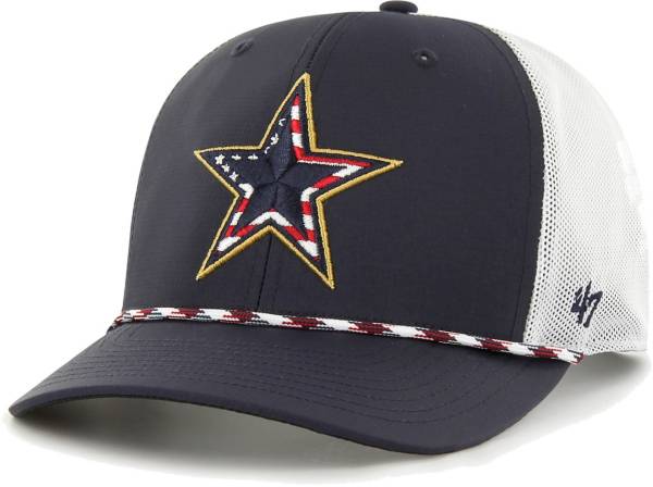 '47 Dallas Cowboys Flag Fill Navy Adjustable Trucker Hat product image