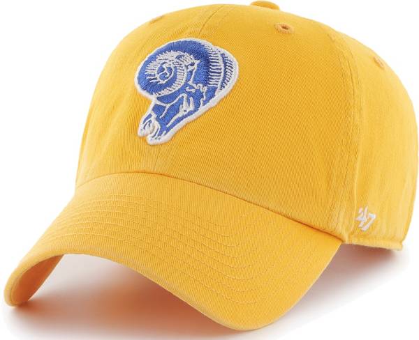 '47 Men's Los Angeles Rams Legacy Clean Up Adjustable Gold Hat product image