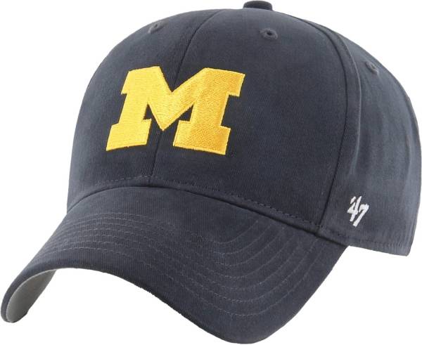 ‘47 Men's Michigan Wolverines Navy Adjustable Hat product image