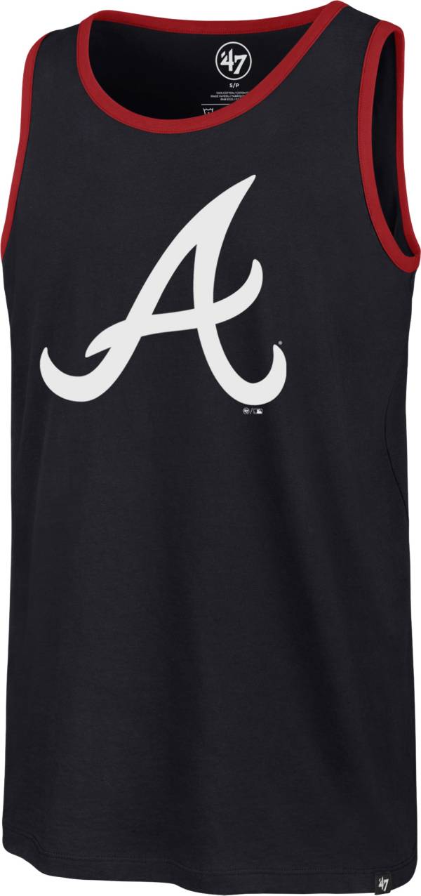 '47 Men's Atlanta Braves Navy Rival Tank Top