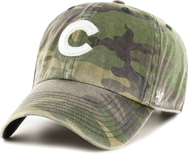 '47 Men's Chicago Cubs Camo Clean-Up Adjustable Hat product image