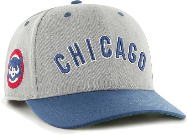 '47 Men's Chicago Cubs Gray Flyout Adjustable Hat