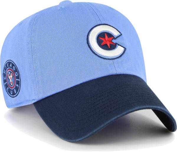'47 Men's Chicago Cubs Blue Clean Up Adjustable Hat