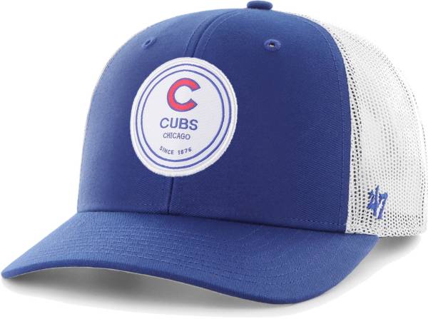 '47 Men's Chicago Cubs Blue Dupree Adjustable Trucker Hat