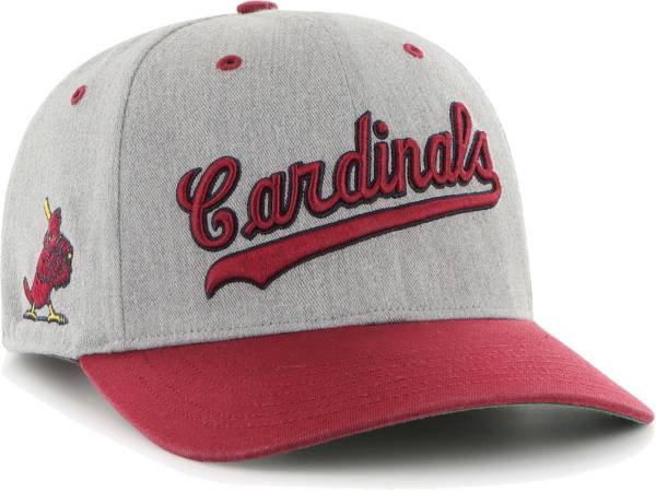 '47 Men's St. Louis Cardinals Gray Flyout Adjustable Hat