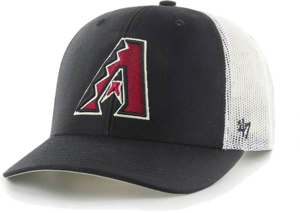 '47 Men's Arizona Diamondbacks Black Adjustable Trucker Hat product image