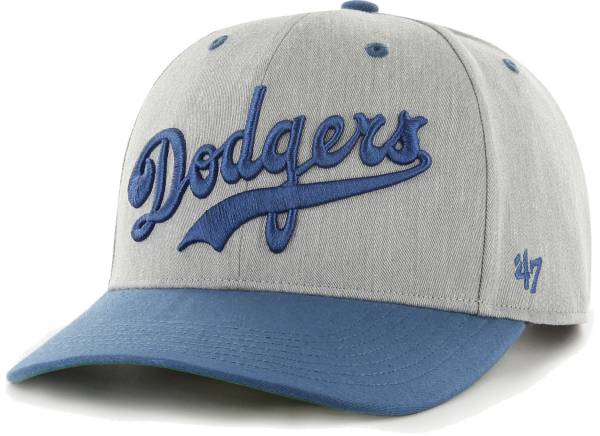 '47 Men's Los Angeles Dodgers Grey Flyout Adjustable Hat