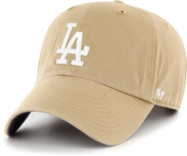 '47 Men's Los Angeles Dodgers Khaki Clean Up Adjustable Hat product image