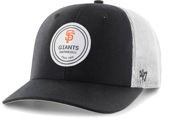 '47 Men's San Francisco Giants Black Dupree Adjustable Trucker Hat