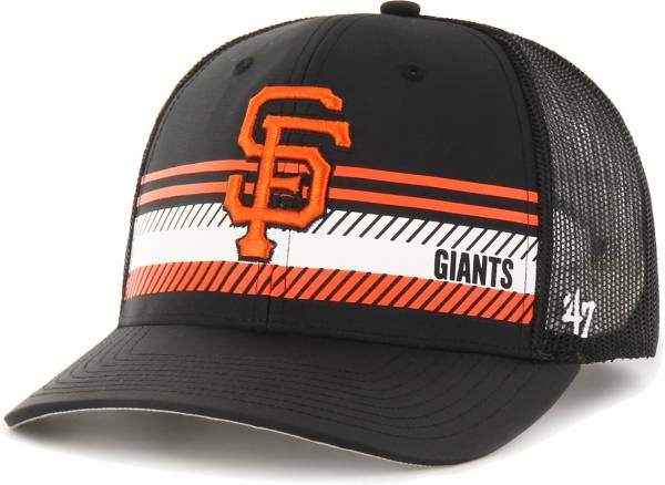 '47 Men's San Francisco Giants Black Cumberland Adjustable Trucker Hat