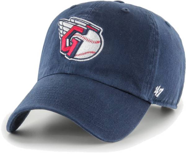 '47 Men's Cleveland Guardians Navy Clean Up Logo Adjustable Hat