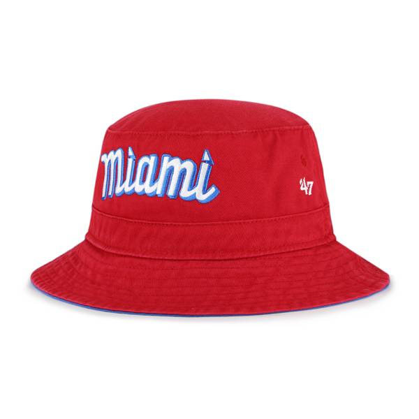 '47 Men's Miami Marlins 2022 City Connect Bucket Hat