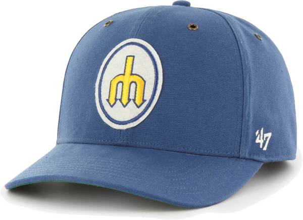 '47 Men's Seattle Mariners Blue Backtrack Adjustable Hat