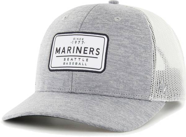 '47 Men's Seattle Mariners Gray Harrington Adjustable Trucker Hat