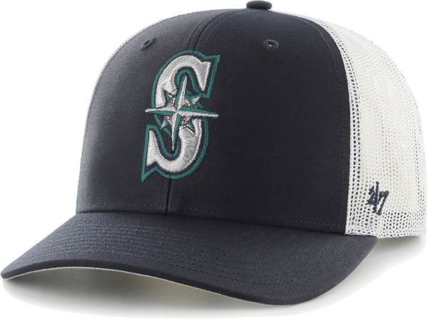 '47 Men's Seattle Mariners Navy Adjustable Trucker Hat
