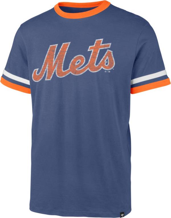 '47 Men's New York Mets Blue Ringer T-Shirt product image