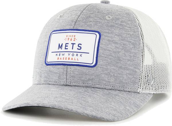 '47 Men's New York Mets Gray Harrington Adjustable Trucker Hat