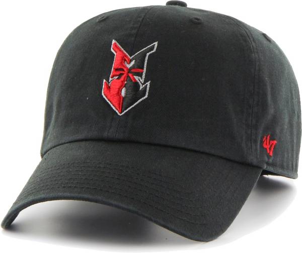 '47 Men's Indianapolis Indians Black Clean Up Adjustable Hat