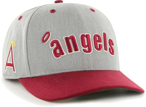 '47 Men's Los Angeles Angels Gray Flyout Adjustable Hat