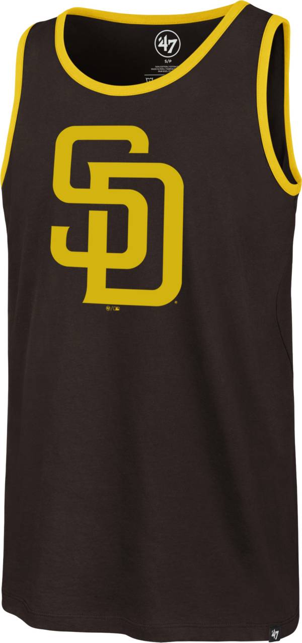 '47 Men's San Diego Padres Brown Rival Tank Top