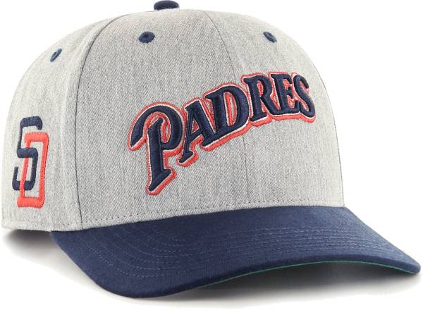 '47 Men's San Diego Padres Gray Flyout Adjustable Hat