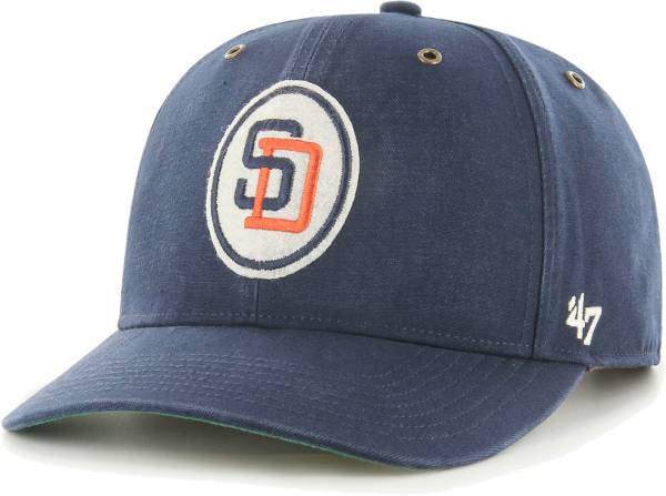 '47 Men's San Diego Padres Navy Backtrack Adjustable Hat