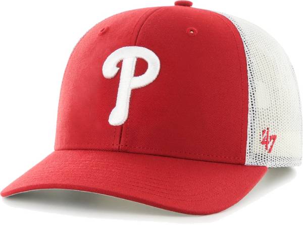 '47 Men's Philadelphia Phillies Red Adjustable Trucker Hat product image