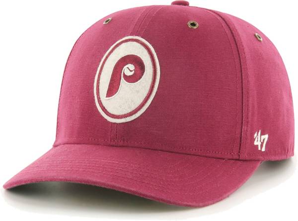 '47 Men's Philadelphia Phillies Red Backtrack Adjustable Hat
