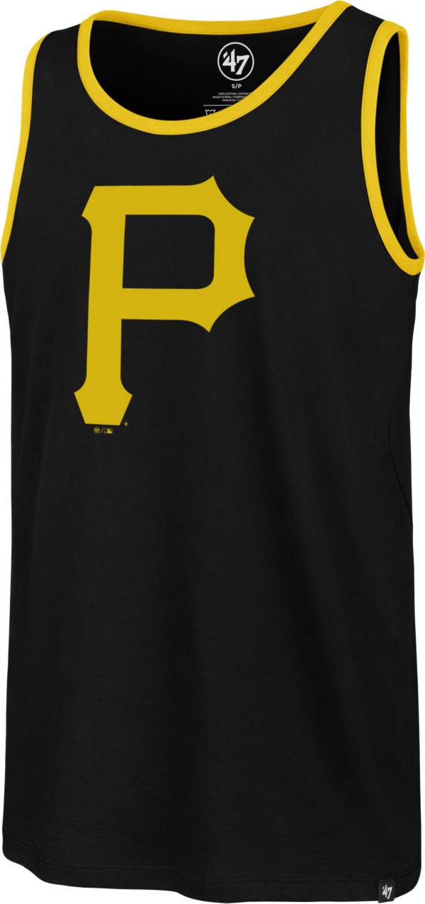 '47 Men's Pittsburgh Pirates Black Rival Tank Top