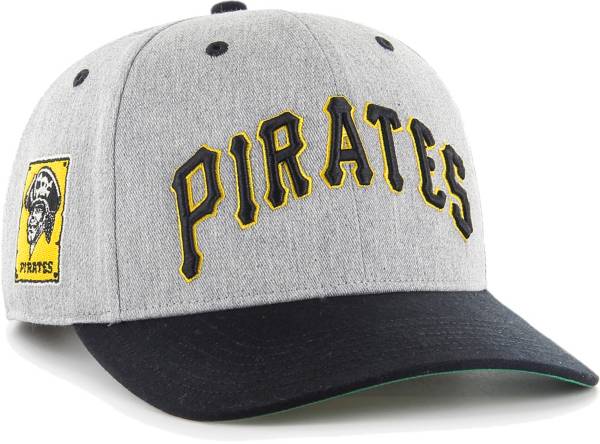 '47 Men's Pittsburgh Pirates Gray Flyout Adjustable Hat