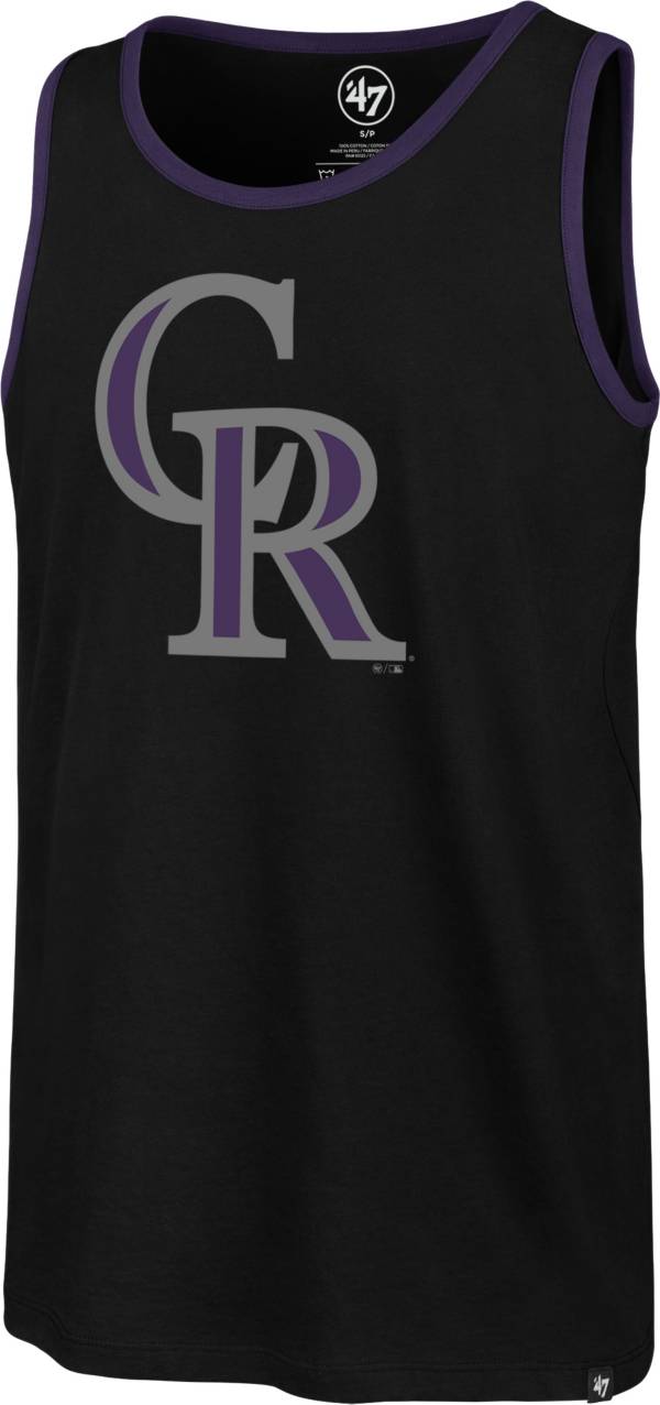 '47 Men's Colorado Rockies Black Rival Tank Top