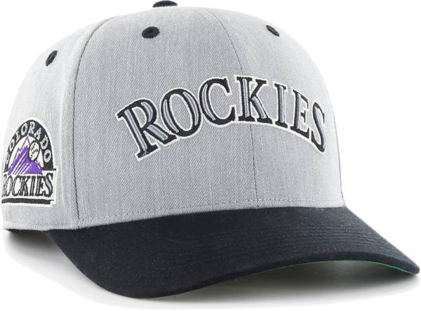 '47 Men's Colorado Rockies Gray Flyout Adjustable Hat