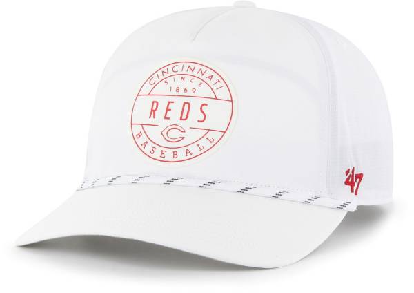 '47 Men's Cincinnati Reds White Suburbia Captian DT Adjustable Hat