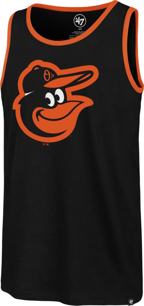 '47 Men's Baltimore Orioles Black Rival Tank Top
