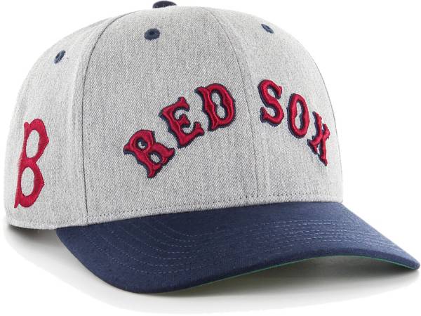 '47 Men's Boston Red Sox Gray Flyout Adjustable Hat