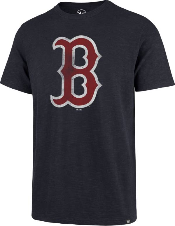 '47 Men's Boston Red Sox Navy Grit Scrum T-Shirt