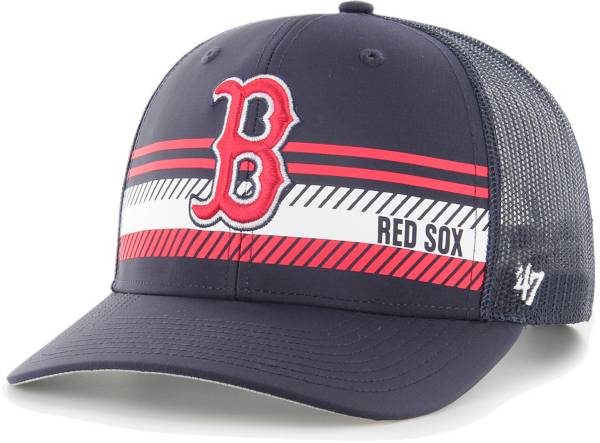 '47 Men's Boston Red Sox Navy Cumberland Adjustable Trucker Hat