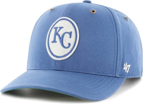 '47 Men's Kansas City Royals Blue Backtrack Adjustable Hat